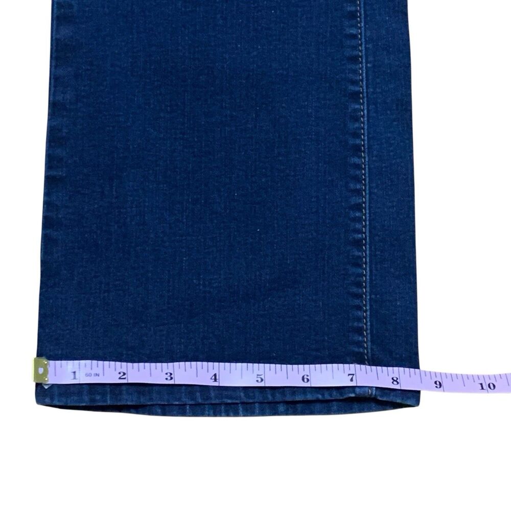 JC Penney Bootcut Jeans Womens Size 12/31 Dark Blue Wash Mid-Rise 5-Pocket - Picture 9 of 13